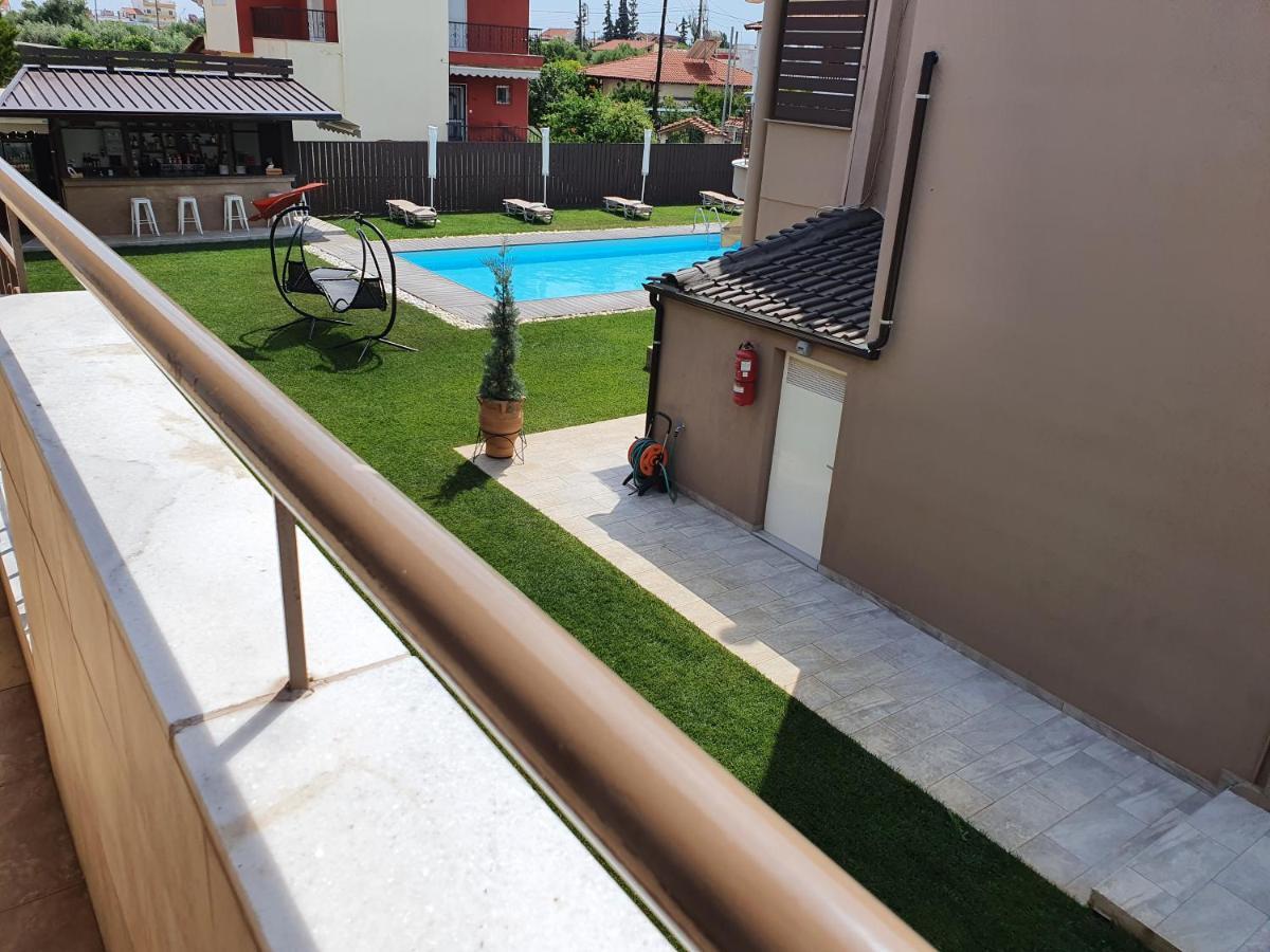 Mente Libre Apartment Nea Plagia Ngoại thất bức ảnh